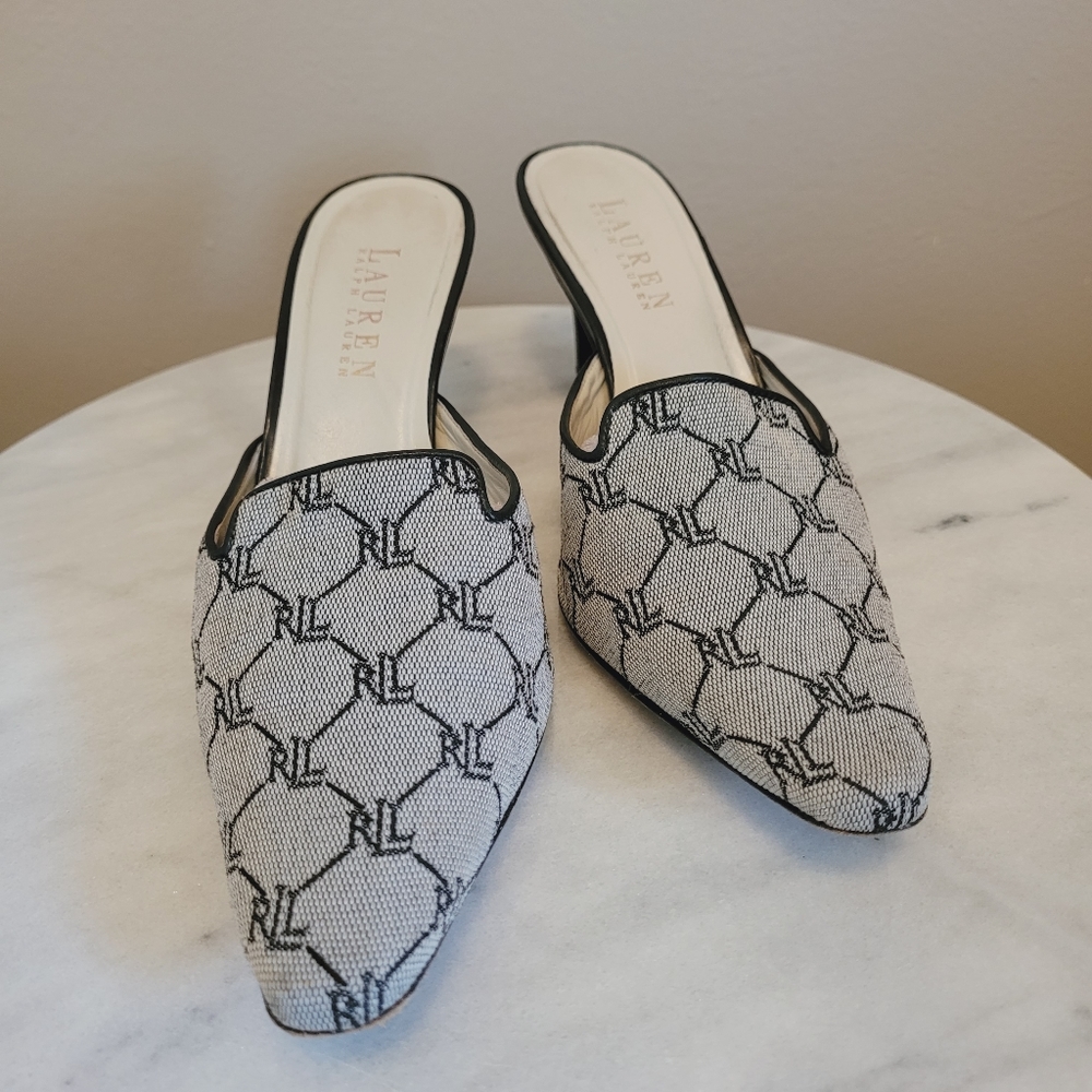 Lauren Ralph Lauren Monogram Heels - Picture 2 of 9